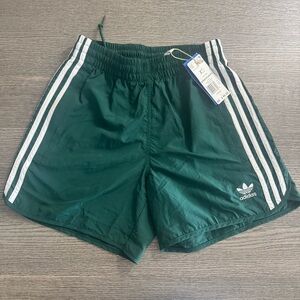 Adidas Men's Adicolor Sprinter Shorts Collegiate Green Size XS